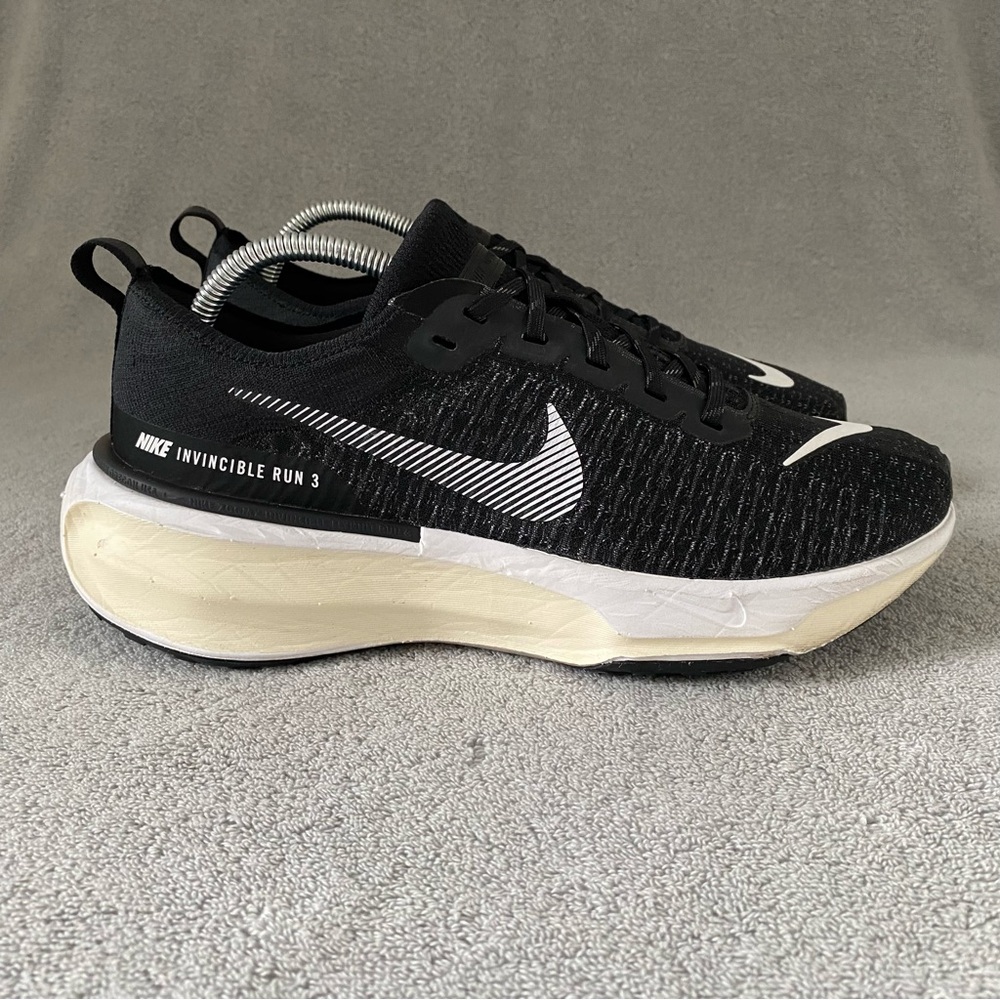 Nike Shoes Mens 9.5 Black ZoomX Invincible Run 3 Athletic Sneakers DR2615-001